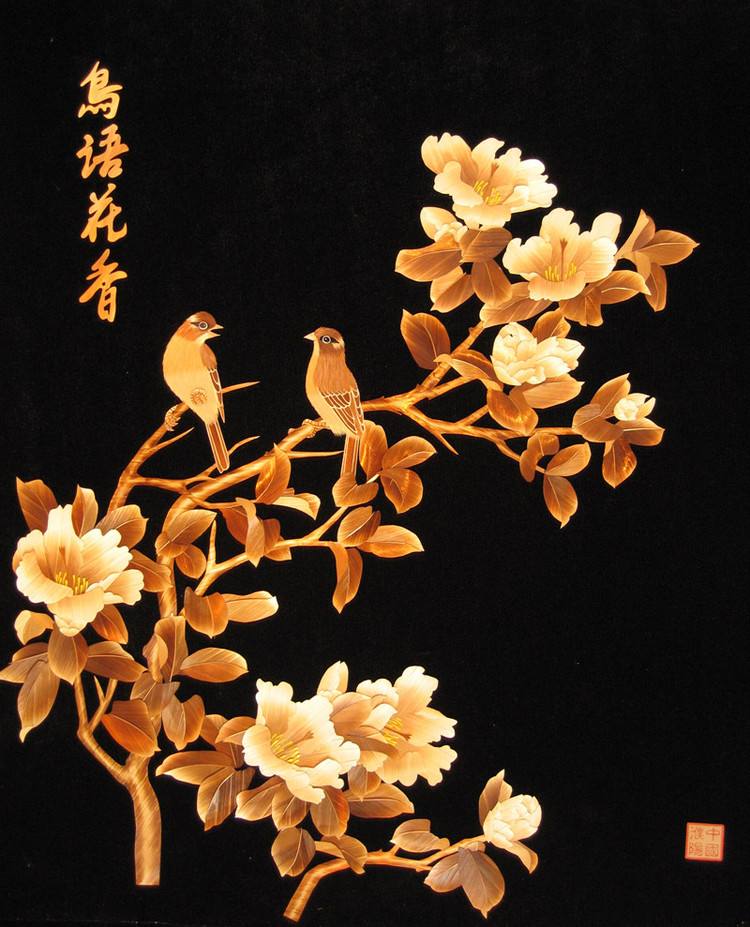 麦秸画